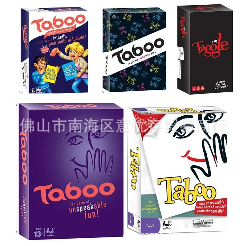Jogo De Tabuleiro Tabu Hilariante Adulto Francês Adivinhação